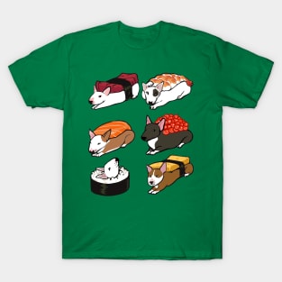 Sushi Bull Terrier T-Shirt